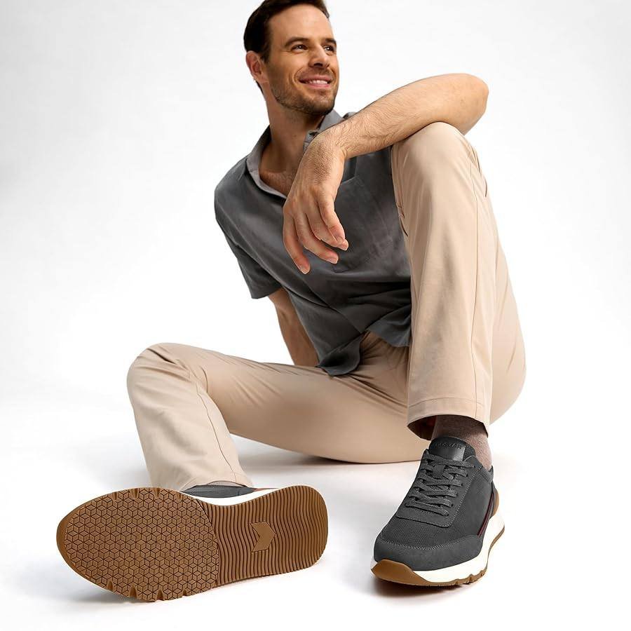 Men’s Casual Lace-Up Trainers Style